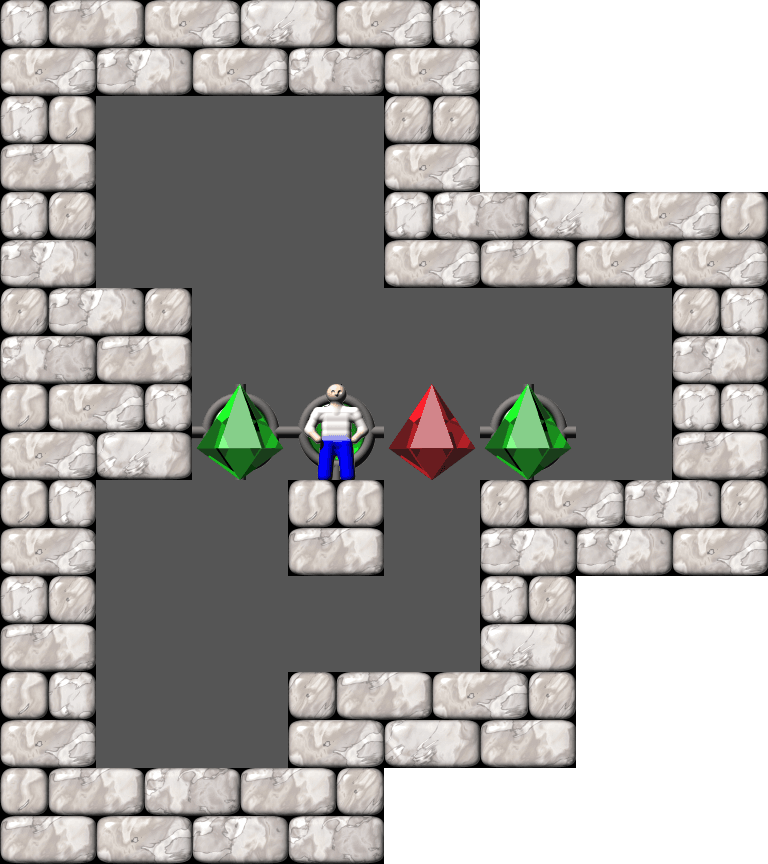 Sokoban Funny Template Levels level 65